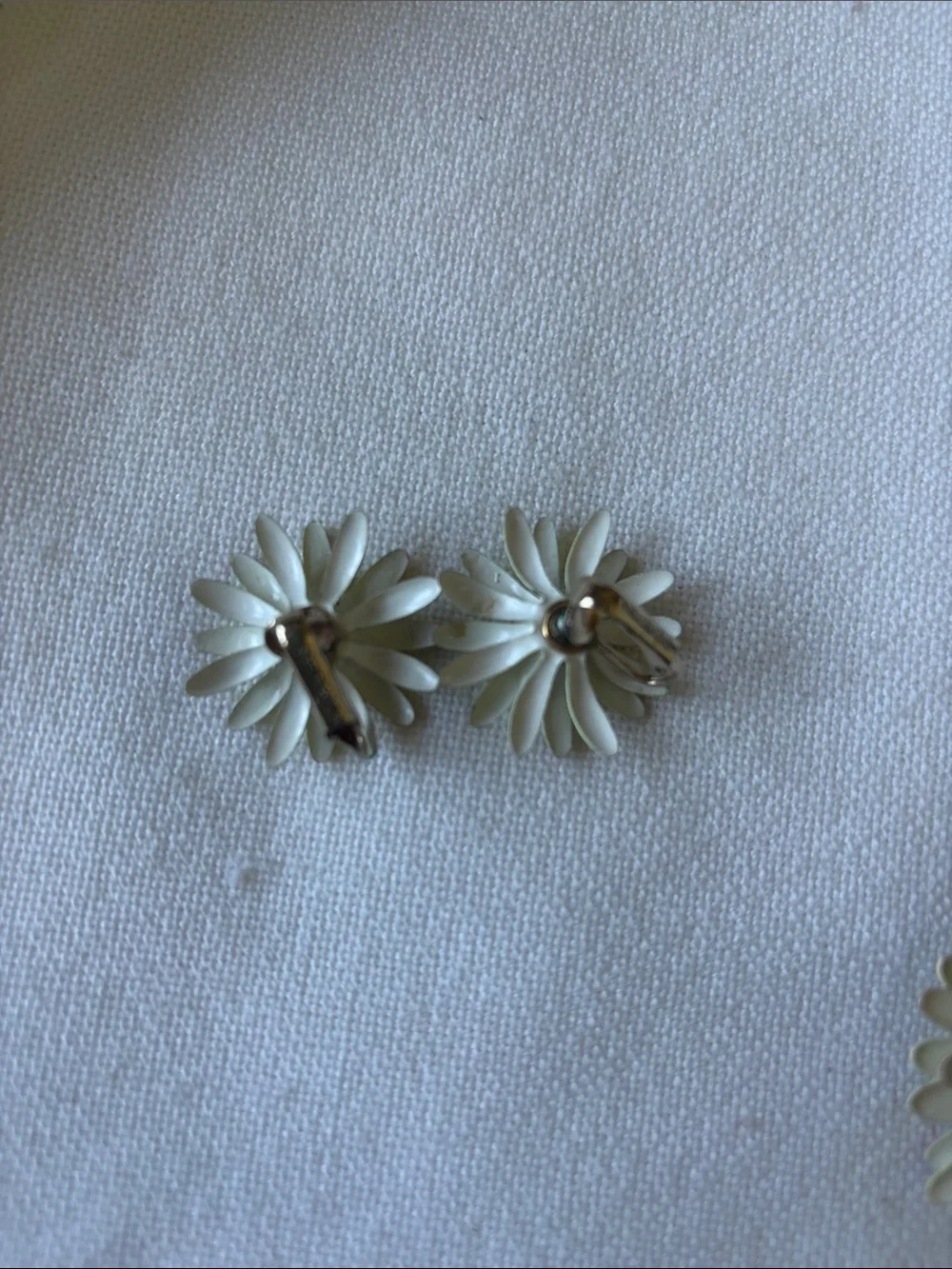 Corocraft Brooch Earrings Yellow Enamel Flower Power Pin Vintage Coro Designer